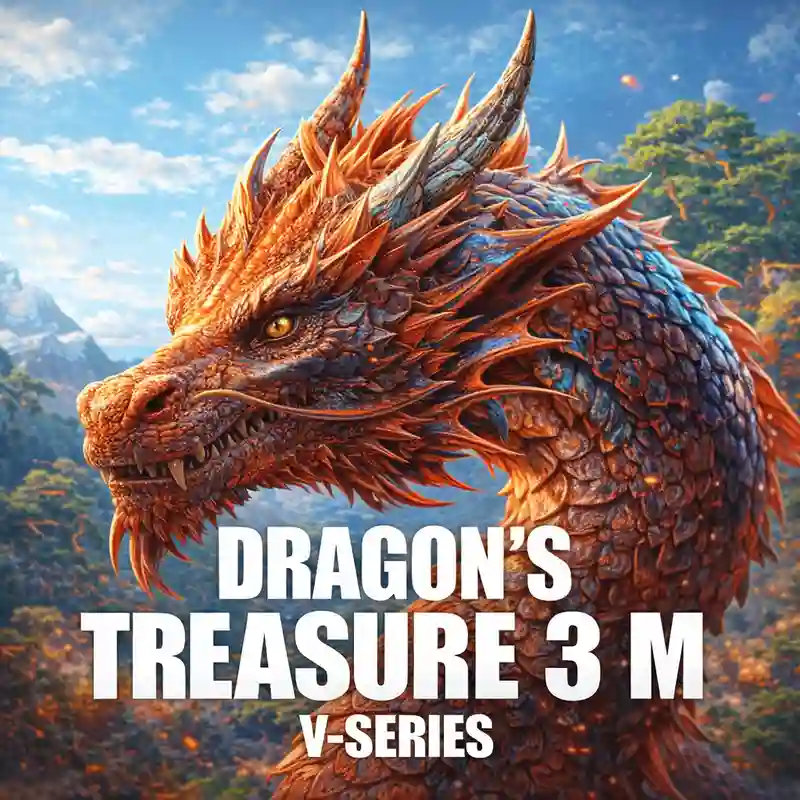 Dragon's Treasure 3 M slot